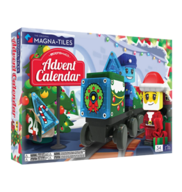 MAGNA-TILES mircoMAGS Advent Calendar 34 Piece Set