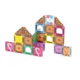 MAGNA-TILES mircoMAGS Gingerbread House 24 Piece Travel Set