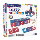 MAGNA-TILES mircoMAGS Learn Numbers 56 Piece Set