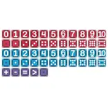 MAGNA-TILES mircoMAGS Learn Numbers 56 Piece Set