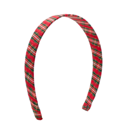 Wee Ones Wee Ones Christmas Plaid Headband