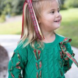 Wee Ones Wee Ones Christmas Plaid Streamers Clip