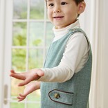 The Beaufort Bonnet Company TBBC Lawson Longall - Grier Green Herringbone/Chelsea Chocolate