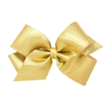 Wee Ones Wee Ones Medium Gold Metallic Bow