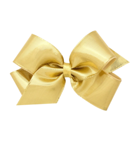 Wee Ones Wee Ones Medium Gold Metallic Bow