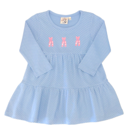 Luigi Luigi Ballet Slippers Tiered Dress