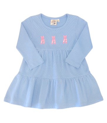 Luigi Luigi Ballet Slippers Tiered Dress