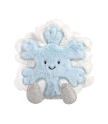 Mud Pie Mud Pie Snowflake Mini Christmas Plush Pal