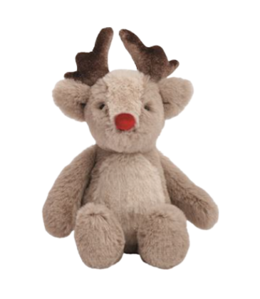 Mud Pie Mud Pie Reindeer Mini Christmas Plush Pal