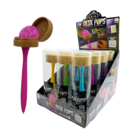 Novelty Brands Fun Doh Squishy Dumpling Pen Desk Pop