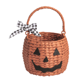 Mud Pie Mud Pie Orange Pumpkin Treat Basket