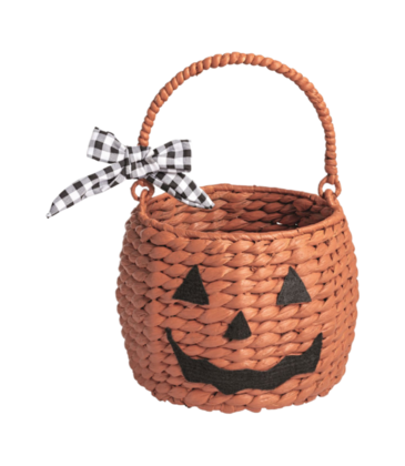 Mud Pie Mud Pie Orange Pumpkin Treat Basket