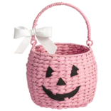Mud Pie Mud Pie Pink Pumpkin Treat Basket