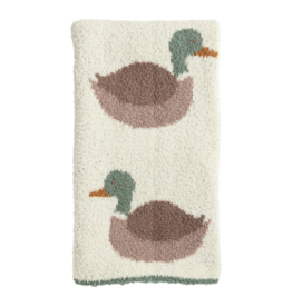 Mud Pie Mud Pie Mallard Chenille Blanket