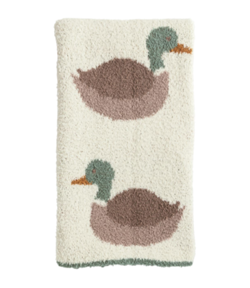 Mud Pie Mud Pie Mallard Chenille Blanket