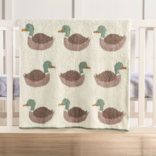 Mud Pie Mud Pie Mallard Chenille Blanket