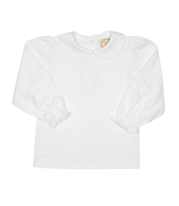The Beaufort Bonnet Company TBBC Maude's Peter Pan Collar Shirt - WAW/Pima