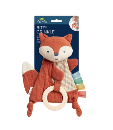 Itzy Ritzy Fox Bitzy Crinkle