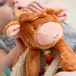 Itzy Ritzy Highland Cow Itzy Friends Lovey