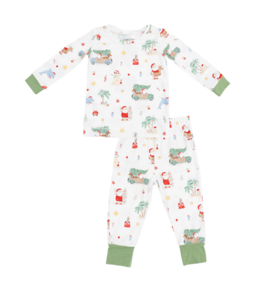 Angel Dear Angel Dear Loungewear Set - Beach Christmas