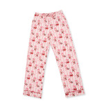 Angel Dear Angel Dear Long Sleeve Coat Style Pajamas - Bows & Santa
