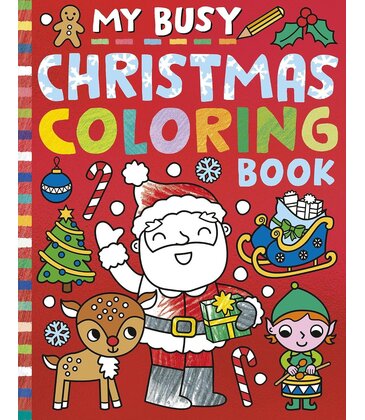 My Busy Christmas Coloring Book