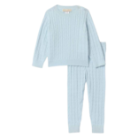 The Beaufort Bonnet Company TBBC Crawford Cable Knit Set - Buckhead Blue