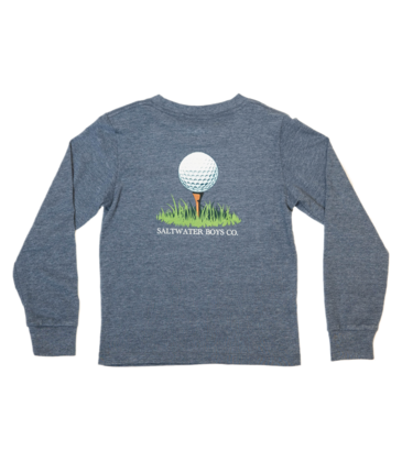 Saltwater Boys Co. Saltwater Boys Co. Heather Blue Golf Ball Tee