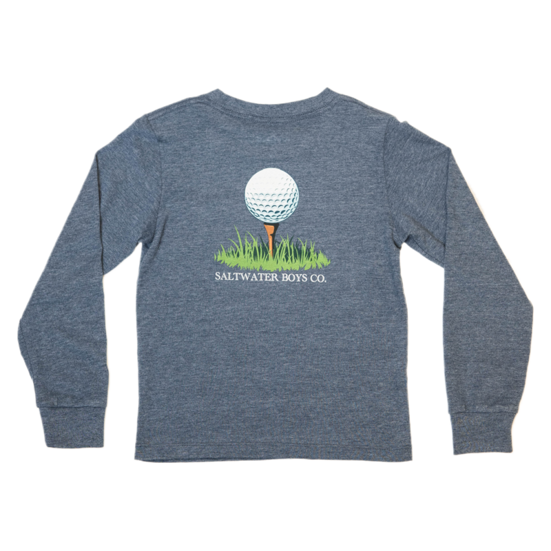 Saltwater Boys Co. Saltwater Boys Co. Heather Blue Golf Ball Tee