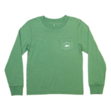 Saltwater Boys Co. Saltwater Boys Co. Dark Green Christmas Sleigh Tee