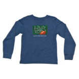 Saltwater Boys Co. Saltwater Boys Co. Heather Blue Playbook Tee