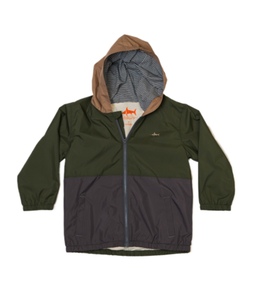Saltwater Boys Co. Saltwater Boys Co. Olive Rain Jacket