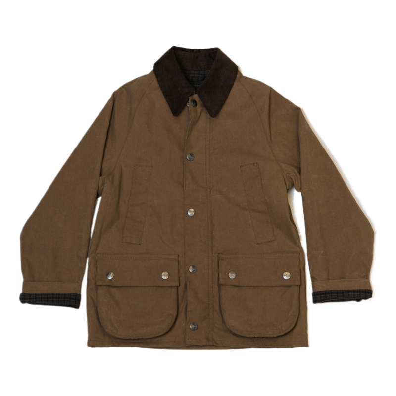 Saltwater Boys Co. Saltwater Boys Co. Brown Waxed Barn Jacket