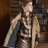 Saltwater Boys Co. Saltwater Boys Co. Brown Waxed Barn Jacket