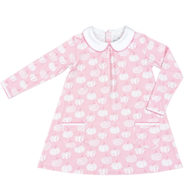 Heyward House Heyward House Pretty Pink Pumpkins Twirl Dress