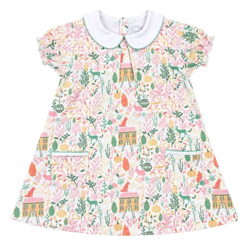 Heyward House Heyward House Fall Countryside Twirl Dress