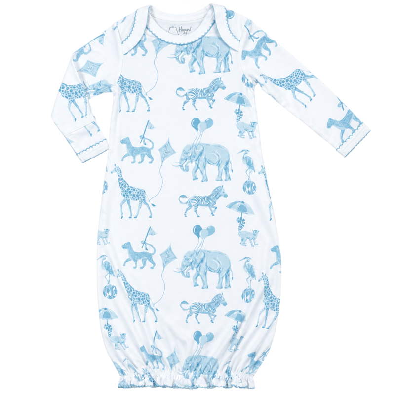 Heyward House Heyward House Blue Bubblegum Safari Gown