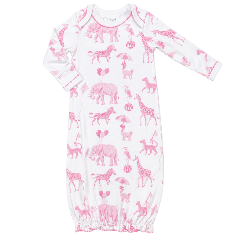 Heyward House Heyward House Pink Bubblegum Safari Gown