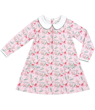 Heyward House Heyward House Turtle Doves Twirl Dress