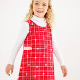 The Beaufort Bonnet Company TBBC Janie Jumper Flannel - Torrington Tartan/Pier Party Pink