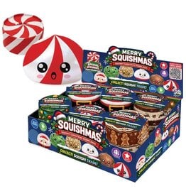 Novelty Brands Fun Doh Christmas Dumpling Squish Toy