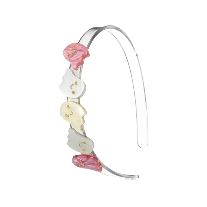 Lilies & Roses Multi Ghosts Pearl Shades Headband