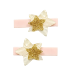 Lilies & Roses Stars Pearl Glitter Hair Clips