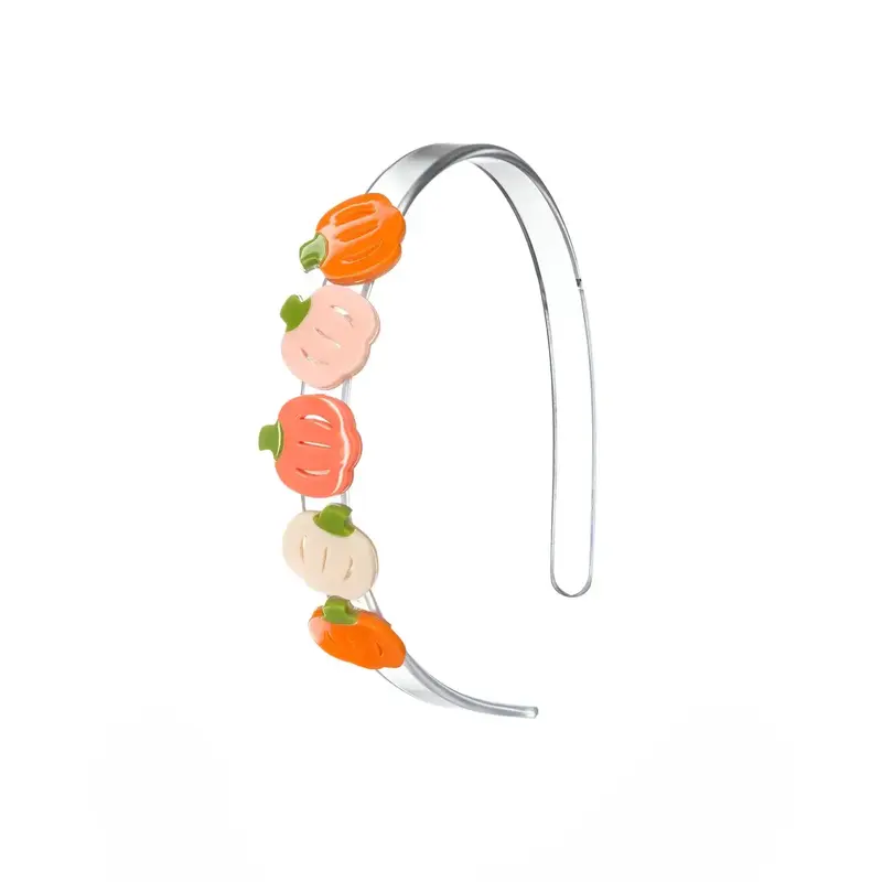 Lilies & Roses Multi Pumpkin Headband