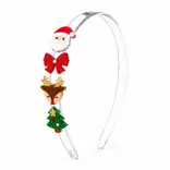 Lilies & Roses Santa Tree Reindeer Headband