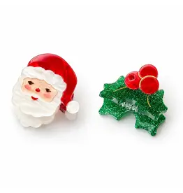 Lilies & Roses Santa Holly Berry Hair Claws