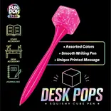 Novelty Brands Fun Doh Squishy Cube Pen Desk Pop