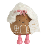 Mud Pie Mud Pie Gingerbread House Holiday Plush Pal