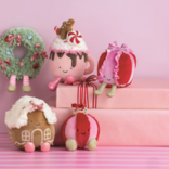 Mud Pie Mud Pie Gingerbread House Holiday Plush Pal