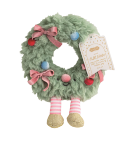 Mud Pie Mud Pie Wreath Holiday Plush Pal
